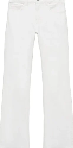 Fiona flared mid-rise cotton jeans