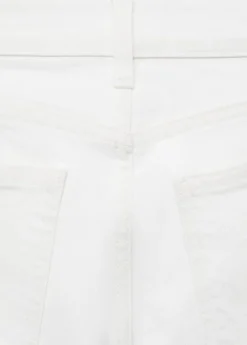 Fiona flared mid-rise cotton jeans