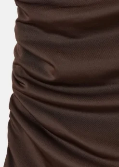 Fitted top with lace detail