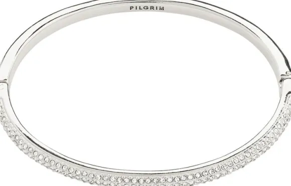 FOCUS recycled bangle silver-plated