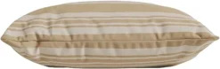 Fossflakes utomhuskudde 50x50 cm. Beige randig