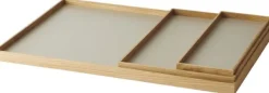 FRAME Tray Large Oak Grey