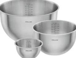 Fresh & Save BOWLS Skålset S/M/L / 3-st, Rostfritt stål, Silver