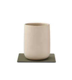 Glass Mat Square Nupo Army Green