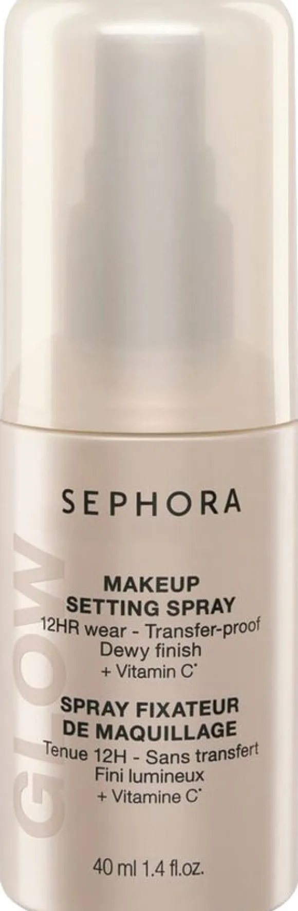 GLOW Makeup Setting Spray - 12 timmars hållbarhet, kladdfri, lysterful