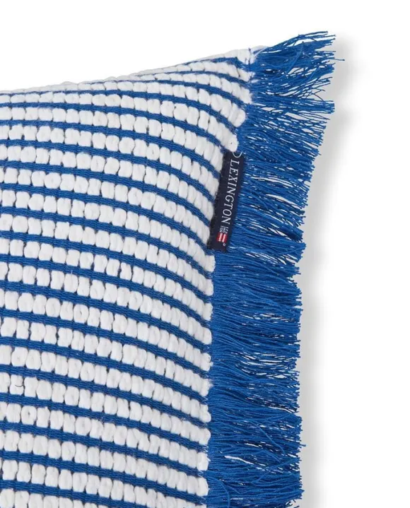 Heavy Striped Organic Cotton Pillow Cover
