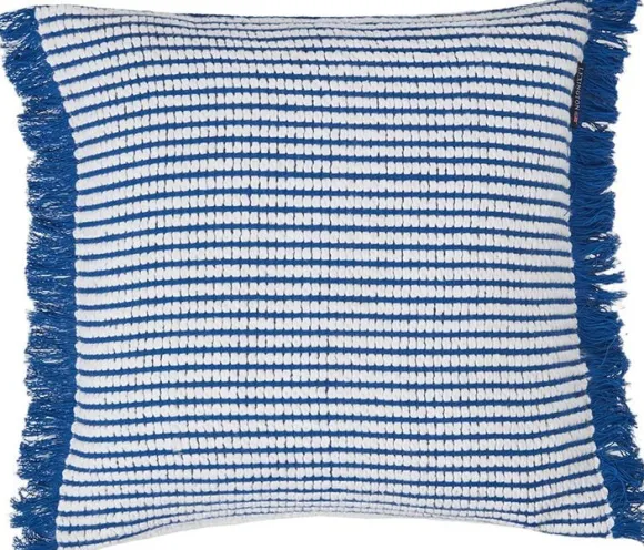 Heavy Striped Organic Cotton Pillow Cover