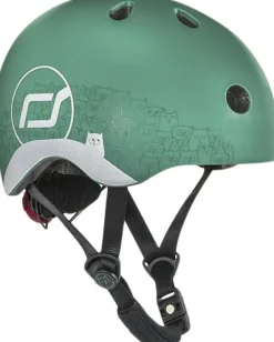 Helmet XXS reflective forest