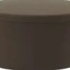 Hide Storage Pouf Large
