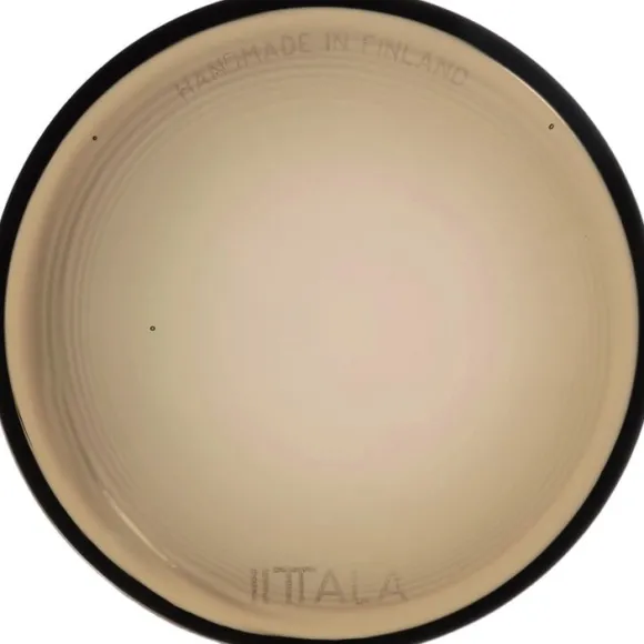 Iittala glass platter 9cm linen