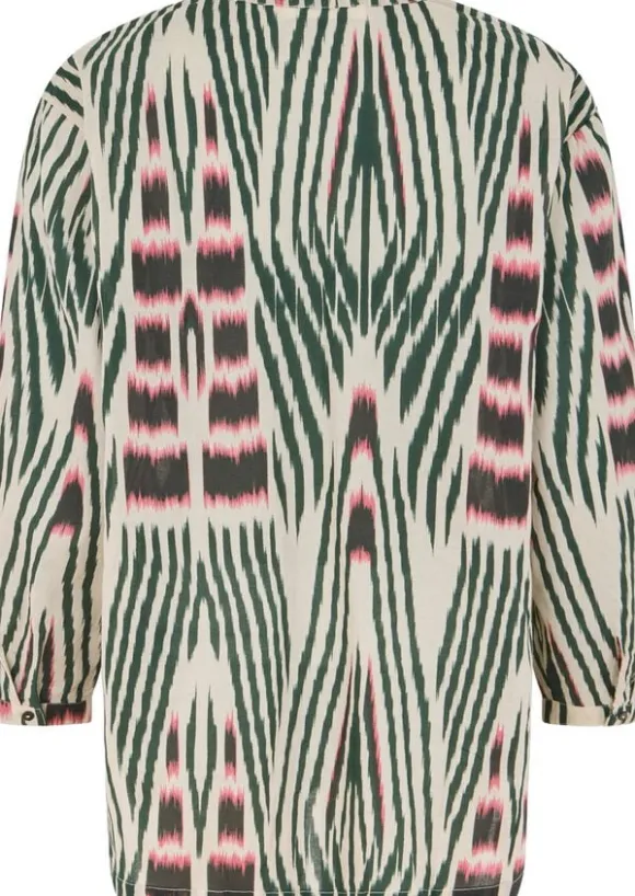 Ikat voile shirt - Sibyl