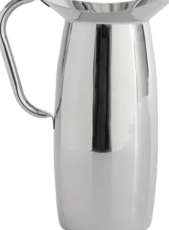 Indian Steel Pitcher-Tall-Stainless
