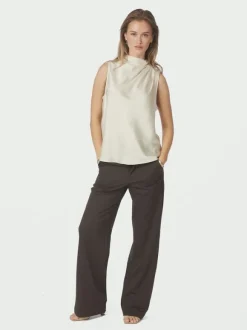 Isola Drapy Satin Top
