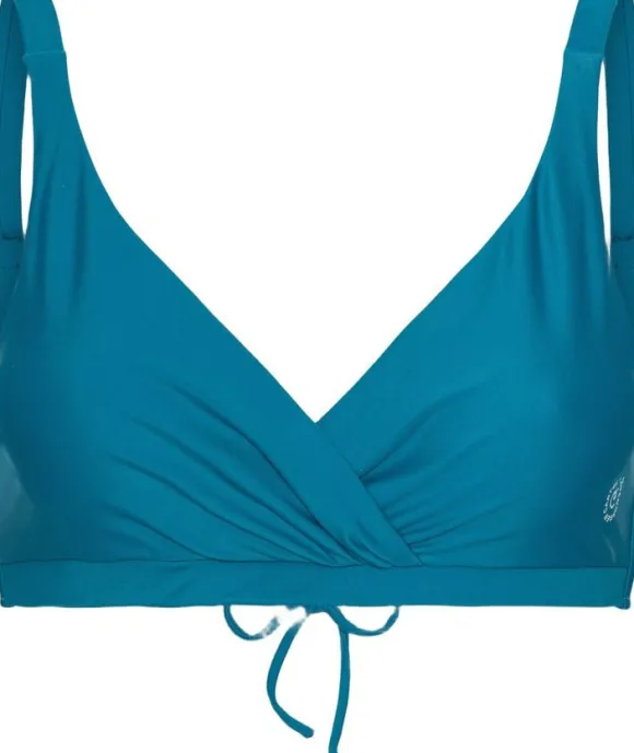 Istana draperet bikini top - Teal