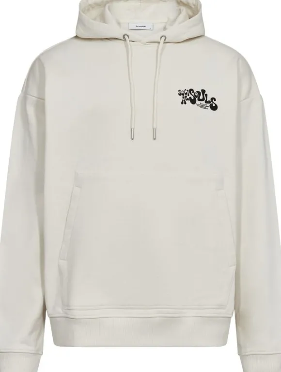Jay Chest Print Hoodie