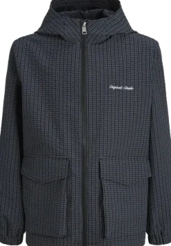 JORNIAGRA CHECK HOOD JACKET JNR