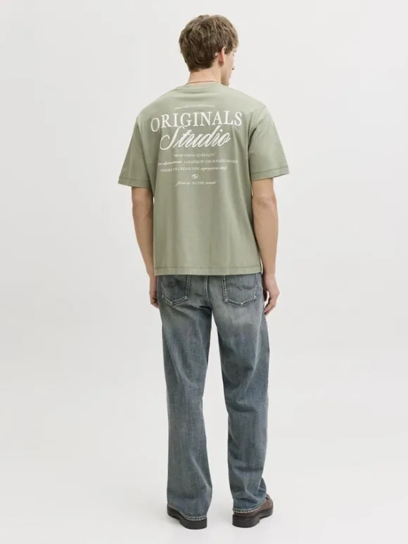 JORNORREBRO TYPO TEE SS CREW NECK N