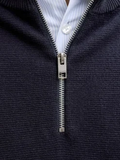 JPRBLAMILANO SPRING KNIT HALF ZIP