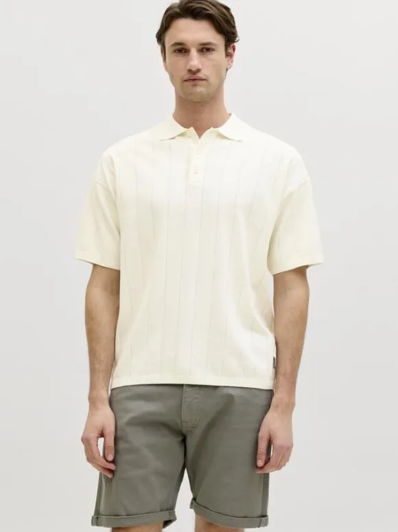 JREBBEAM KNIT POLO SS