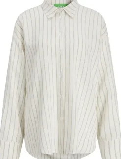 JXALMIRA LINEN BLEND LS SHIRT WVN L