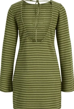 JXSIENA LS OPEN BACK DRESS JRS
