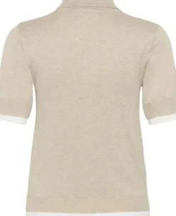 KAlizza Contrast Polo Knit