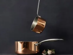 Kastrull Mini 0,4L Koppar Blom
