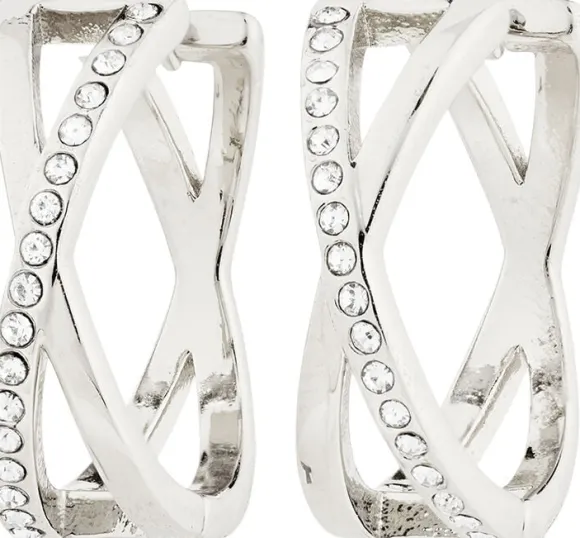 KIRA earrings silver-plated