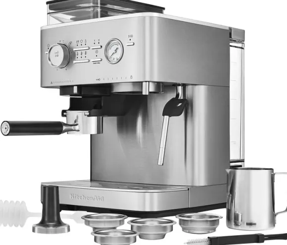KITCHENAID halvautomatisk espressomaskine-5KES6551ESX