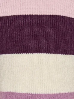 KMGSANDY L/S STRIPE PULLOVER KNT NO