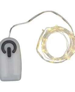 Knirke 40L m/timer, Klar/sølv