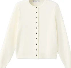 Knitted button cardigan