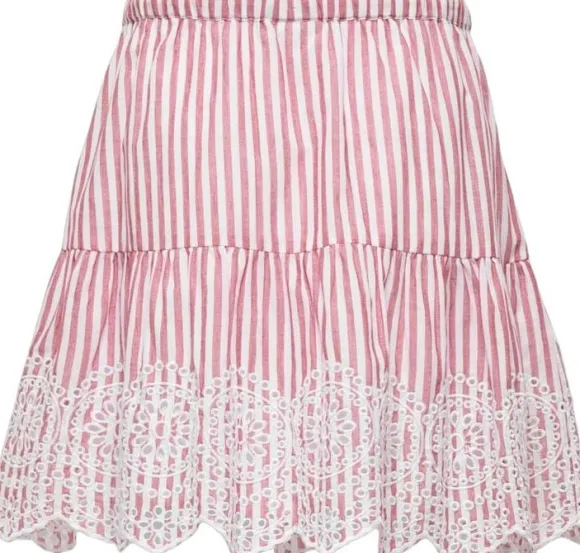 KOGBONDI LIFE EMB SKIRT WVN
