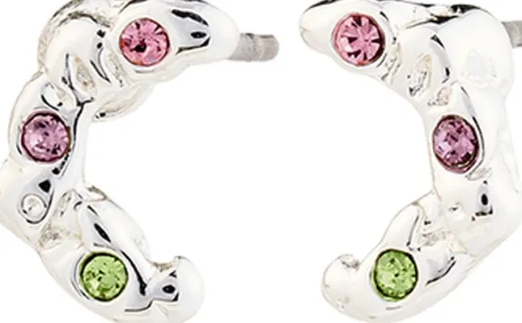 KORA earrings silver-plated