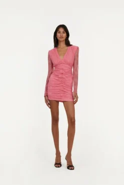 LACE MINI LS DRESS