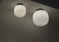 Lantern Globe Ceiling Lamp