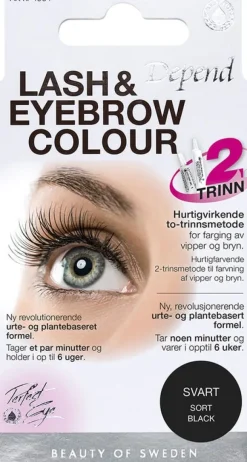 Lash/eyebrow col. Black NO/DK