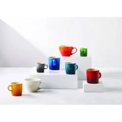 Le Creuset Signature stentøj espressokop 100ml Bleu Riviera