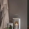 Light house lantern, Big, Light grey, 22x35 cm