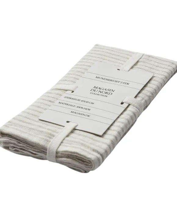Linen, servett, set av 2 st