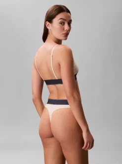 Logo Waistband Thong