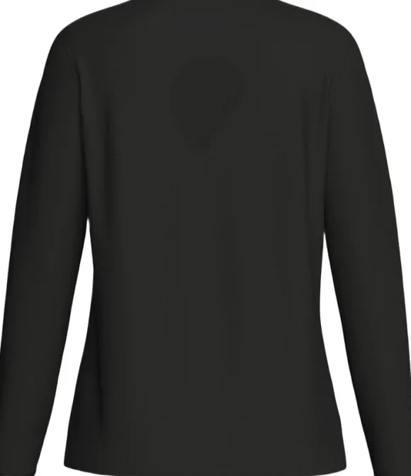 Long pyjama set with elastic waistband