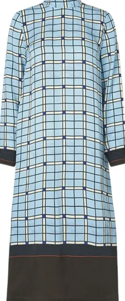 Long Sleeve Midi Dress, 2263 Dry Viscose