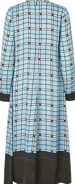 Long Sleeve Midi Dress, 2263 Dry Viscose