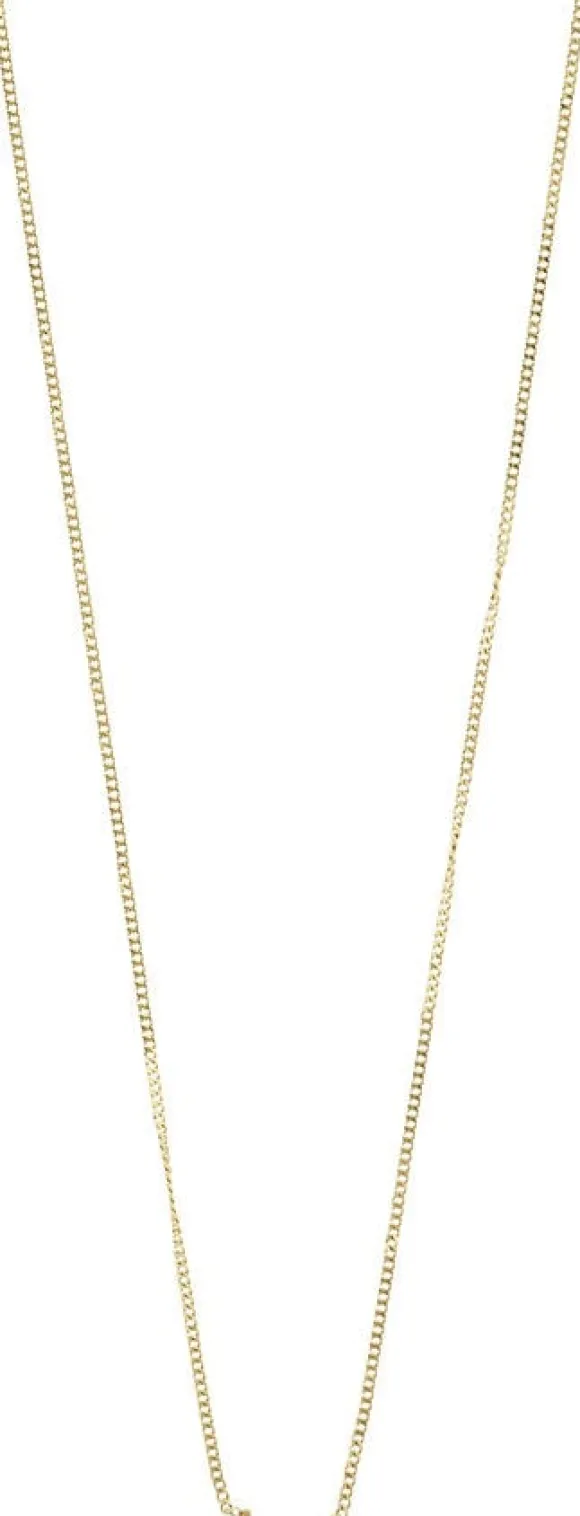 LUCK recycled necklace gold-plated