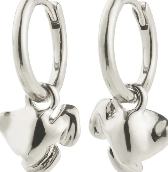 LUIS earrings silver-plated