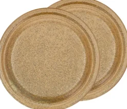 Lunchtallrik Evig 20 cm 2 st Amber Porslin