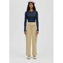 2510 Lux Rib,Long Sleeve Crewneck