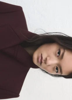 Manteco wool coat with fur collar