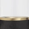 Marble lantern, Galaxy black, 8x17,1 cm